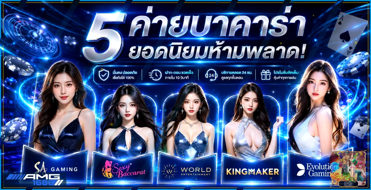 ภาพรวม AMG1688 สล็อตและเกมยอดนิยม